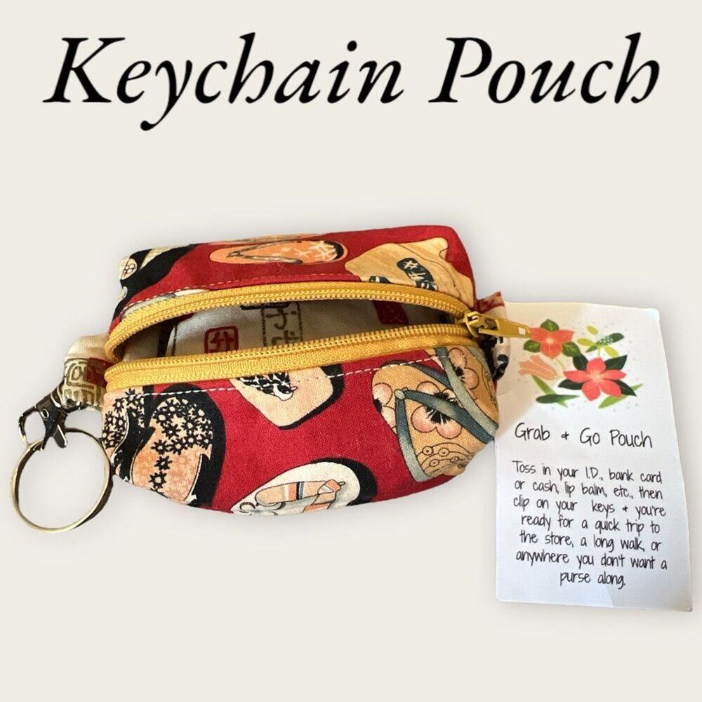 Grab & Go Pouch Keychain - Picture 3 of 8